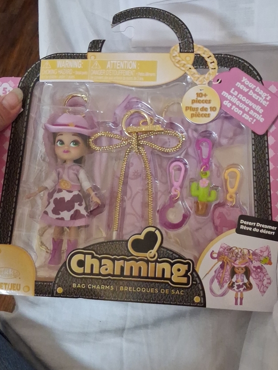 Jakks Pacific Other - Charming Kids Bag Charms Set — Pink